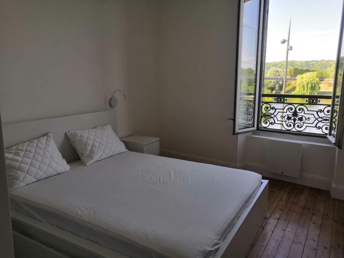 Grand 2P Terrasse Bord De Seine Daire Mantes-la-Jolie Dış mekan fotoğraf