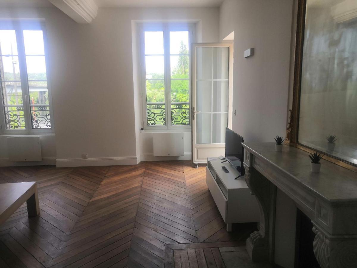 Grand 2P Terrasse Bord De Seine Daire Mantes-la-Jolie Dış mekan fotoğraf