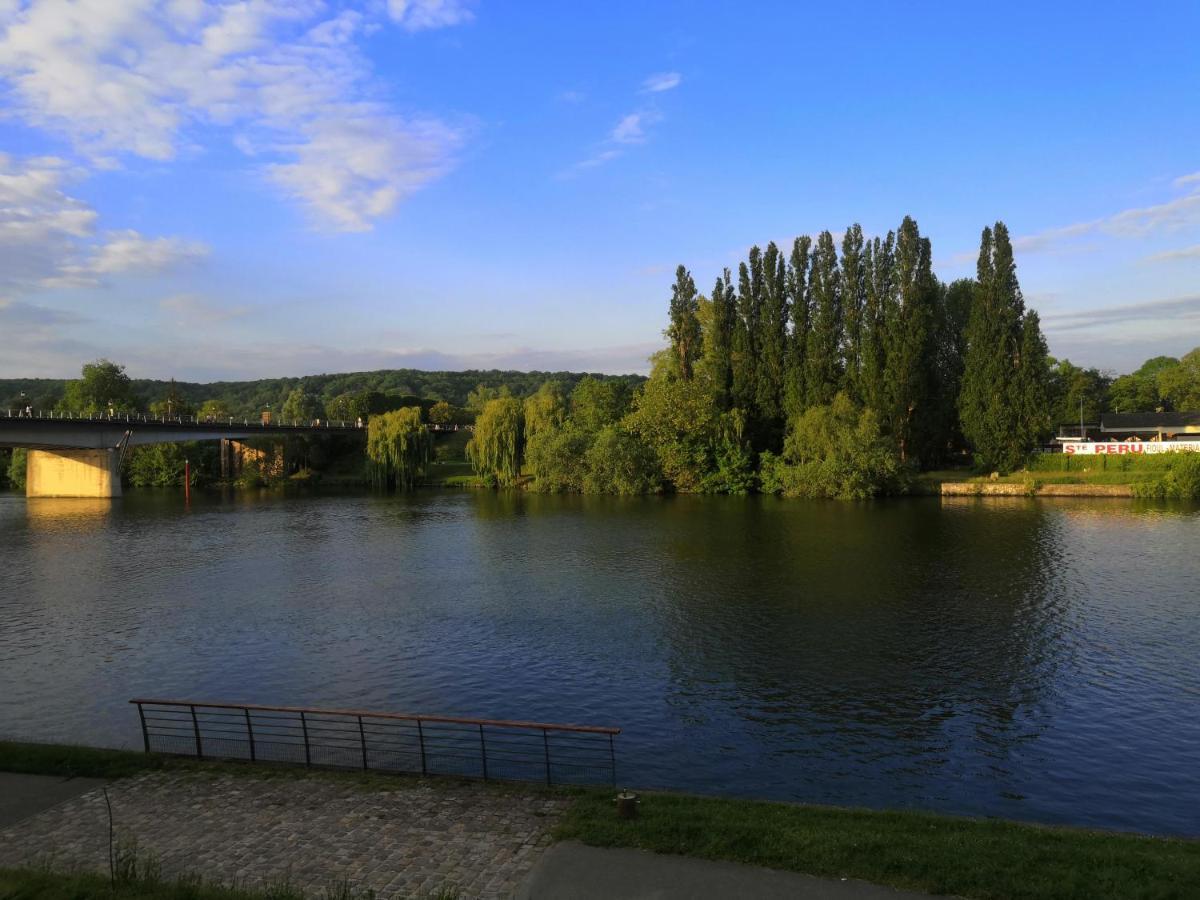 Grand 2P Terrasse Bord De Seine Daire Mantes-la-Jolie Dış mekan fotoğraf