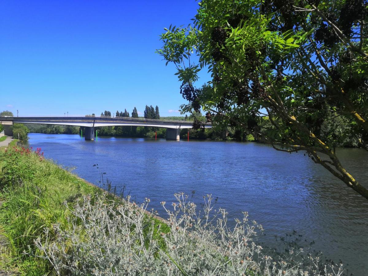 Grand 2P Terrasse Bord De Seine Daire Mantes-la-Jolie Dış mekan fotoğraf